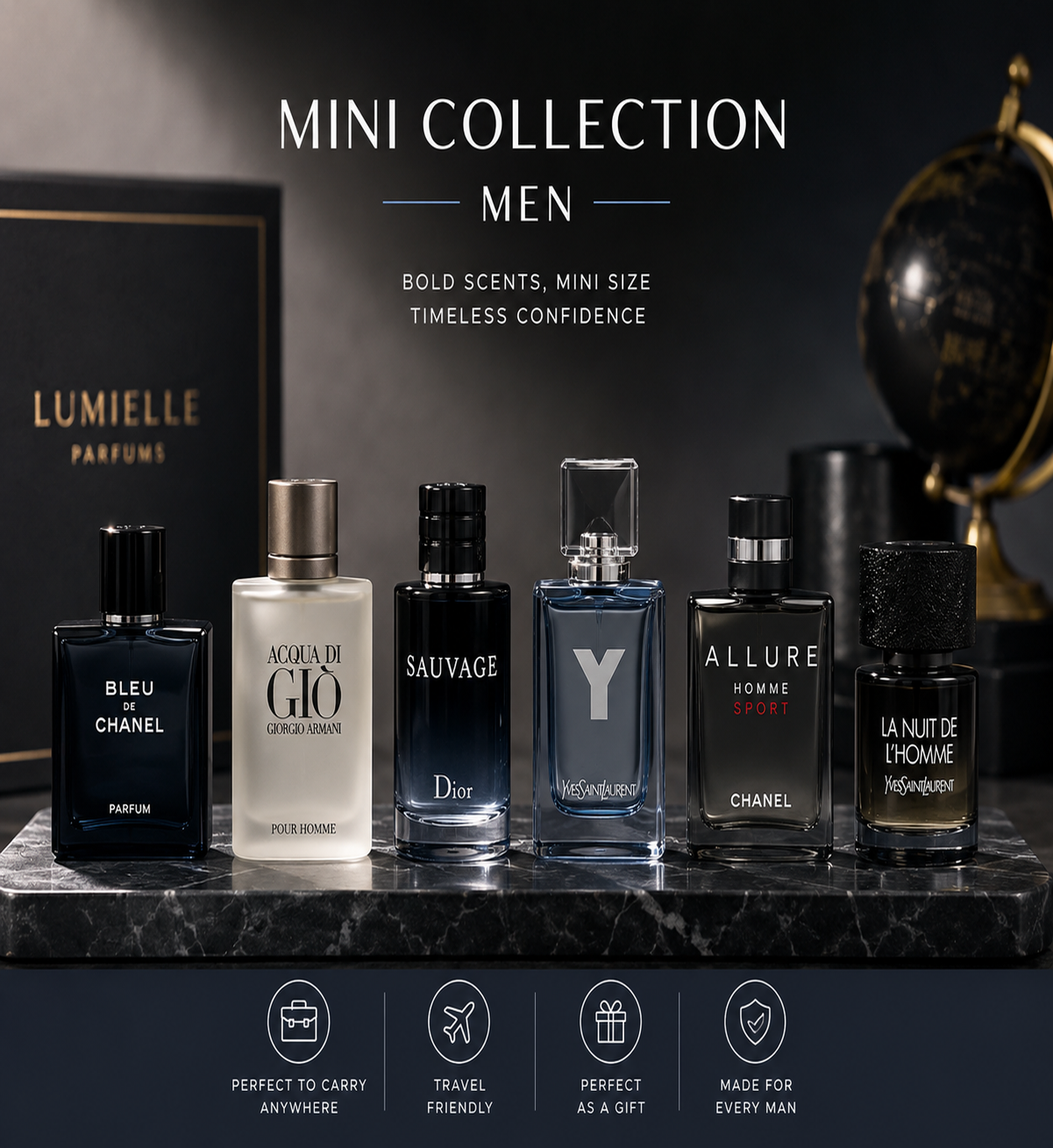 MEN'S MINI PERFUMES